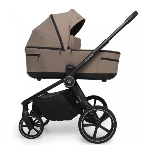 Muuvo Five - wózek wielofunkcyjny, zestaw 2w1 z opcją 3w1, 4w1 | Mokka